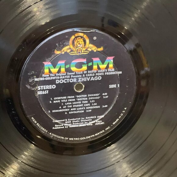 Doctor Zhivago (Original Sound Track Album)(Vinyl, 1965) MGM Records S1E-6ST VG - Picture 8 of 10
